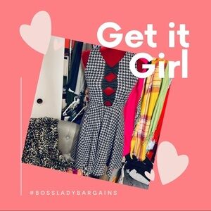 Love...ady Keyhole Black and Gray checkered dress.